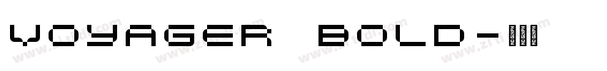 Voyager Bold字体转换 Voyager Bold字体转换